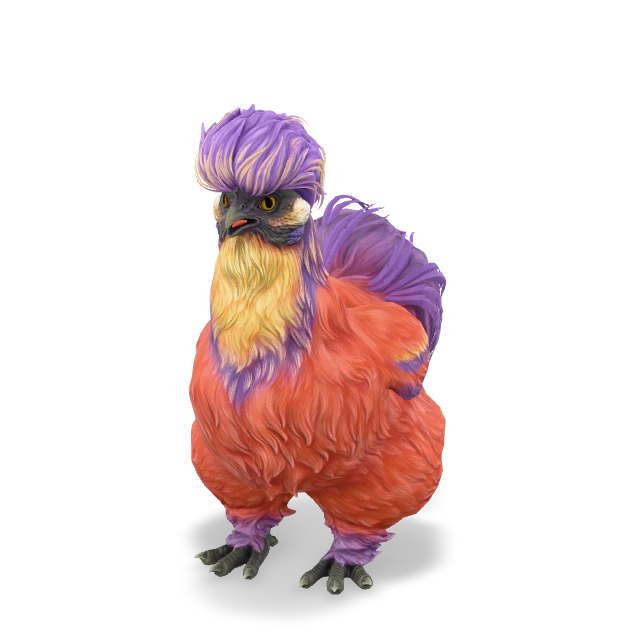 CS2 Silkie chicken — Red Beetle