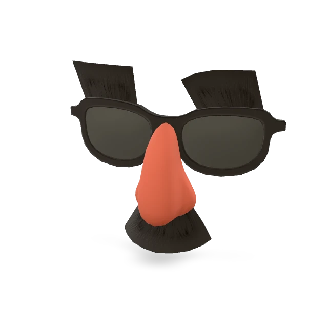 CS2 pet photo booth Nose Glasses