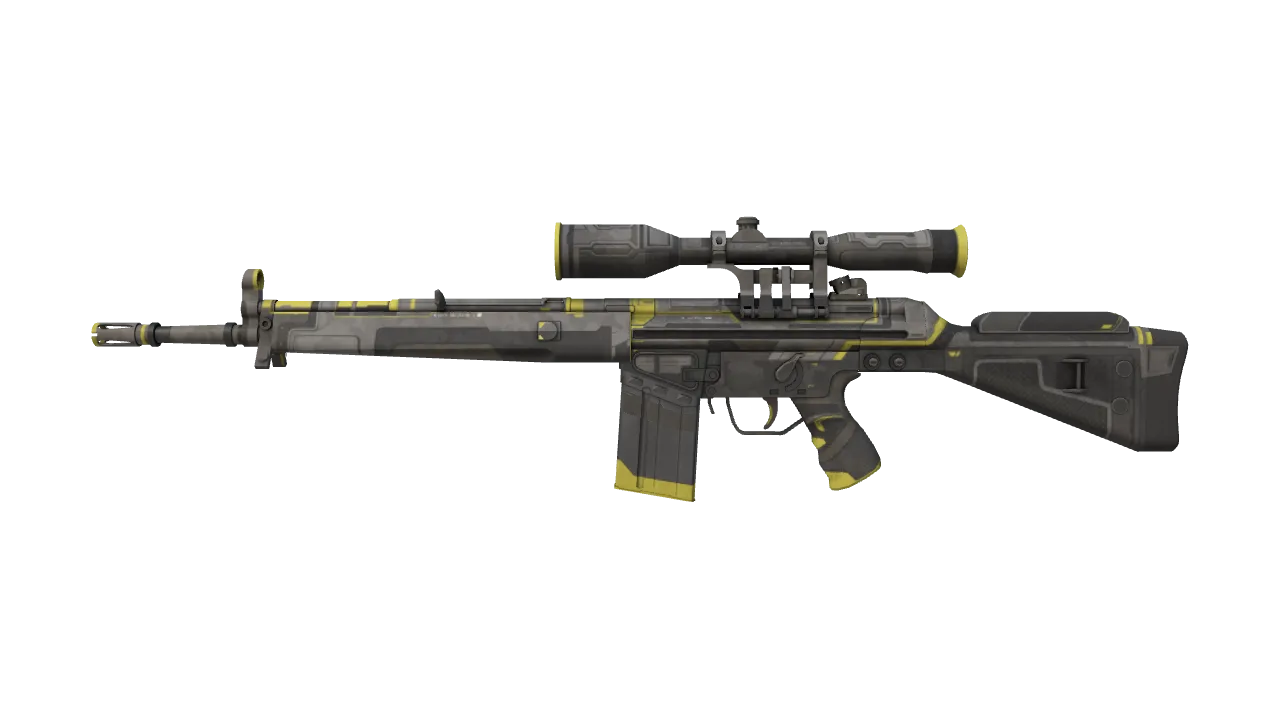 StatTrak™ G3SG1 | Stinger (Field-Tested) — Dust II light, front