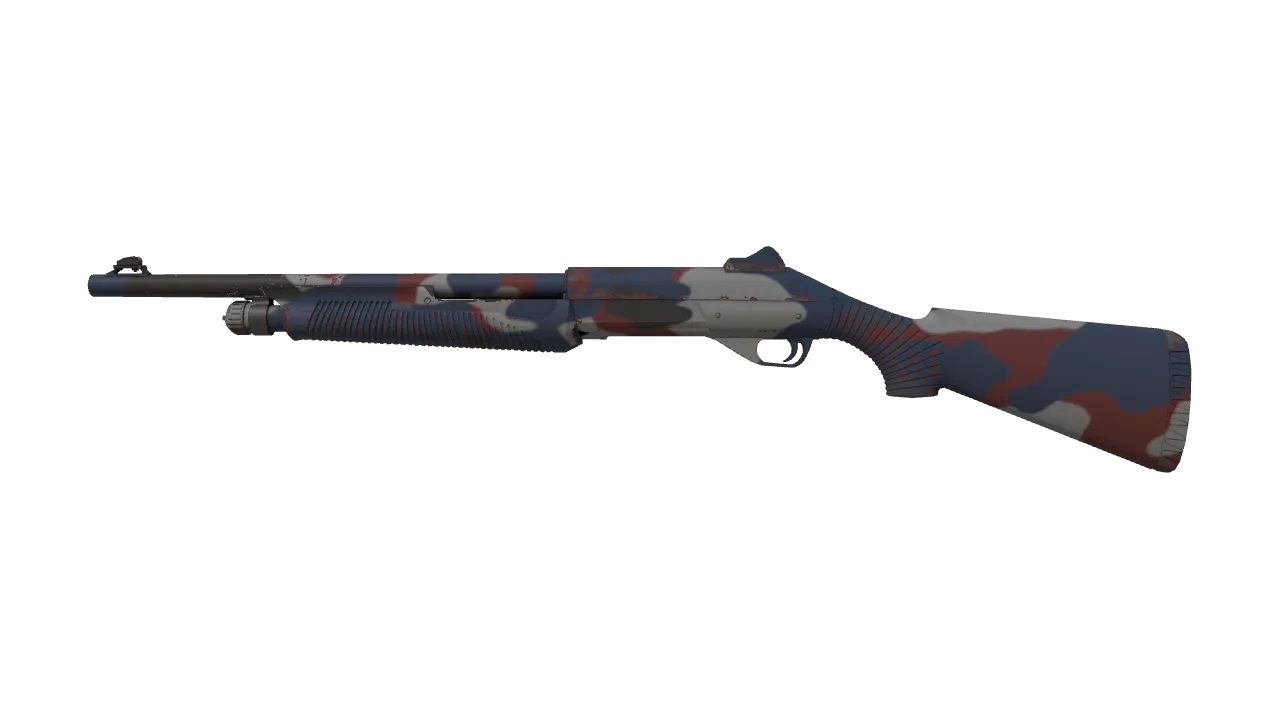 StatTrak™ Nova | Ghost Camo (Minimal Wear) — Dust II light, front