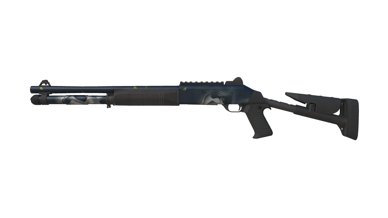 XM1014 | Quicksilver (Factory New) — Dust II light, front