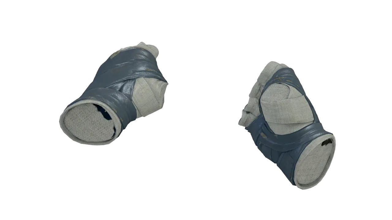 ★ Hand Wraps | Duct Tape (Factory New) — Dust II light, front