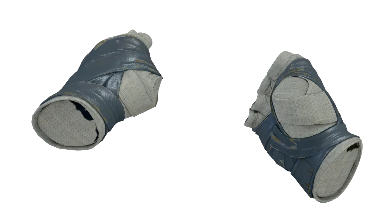 ★ Hand Wraps | Duct Tape (Minimal Wear) — Dust II light, front