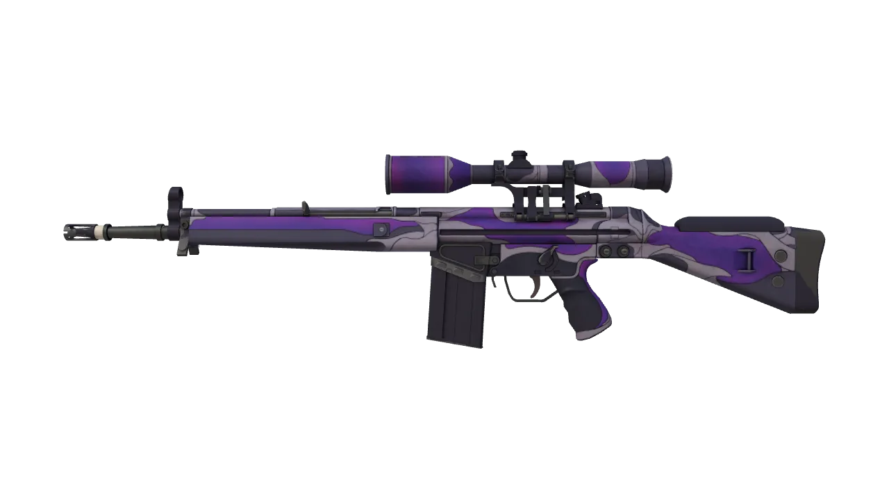 G3SG1 | Flux (Minimal Wear) — Dust II light, front