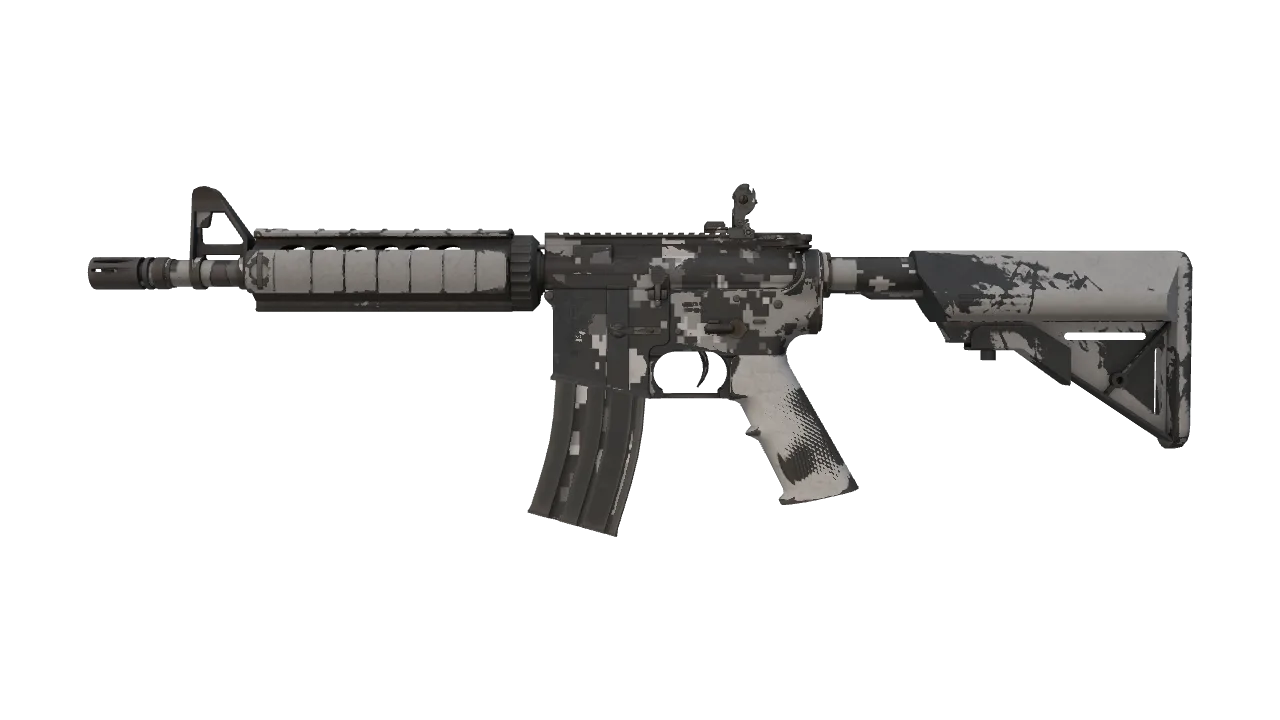 M4A4 | Urban DDPAT (Field-Tested) — Dust II light, front