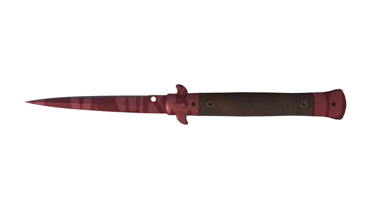 Stiletto Knife | Slaughter seed #124, back