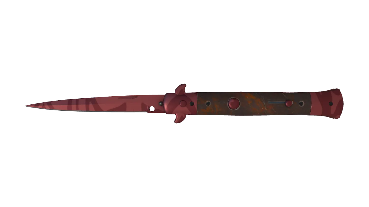 Stiletto Knife | Slaughter seed #290, front