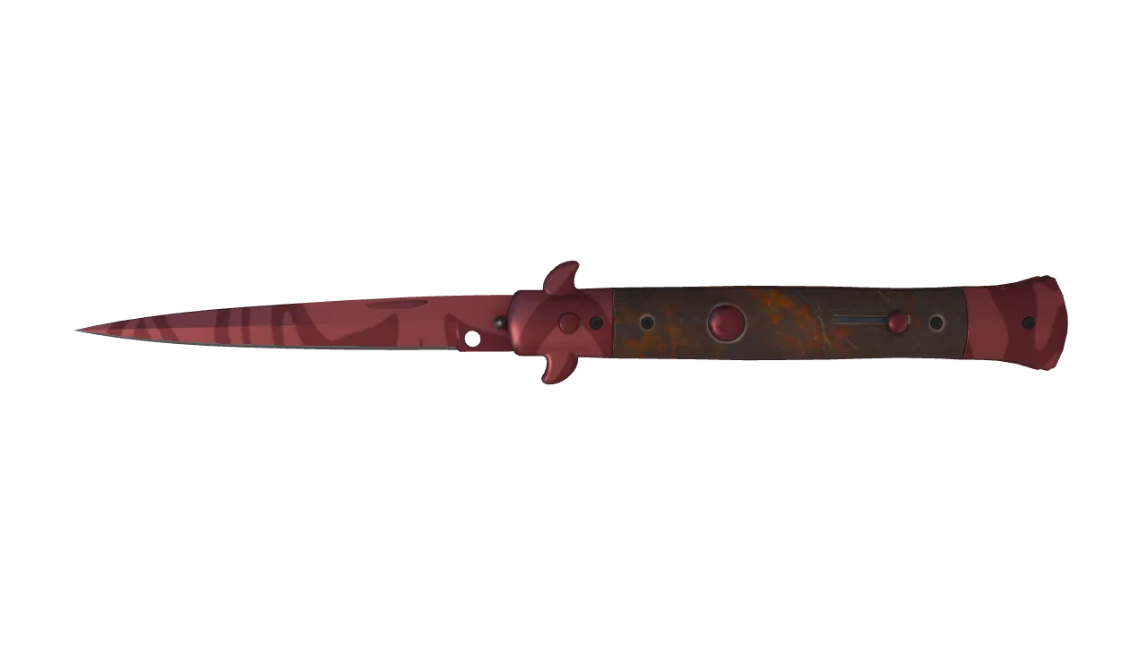 Stiletto Knife | Slaughter seed #291, front