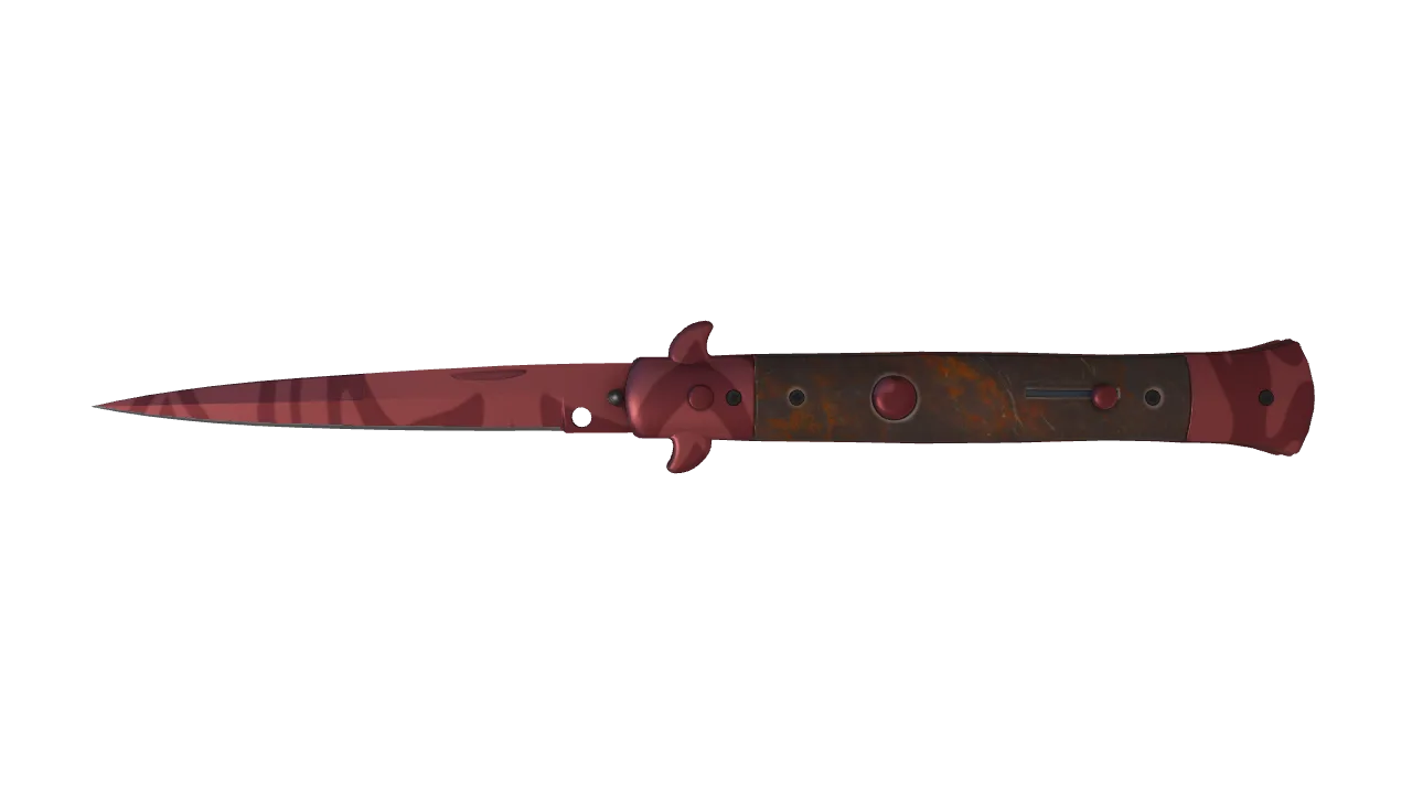 Stiletto Knife | Slaughter seed #335, front