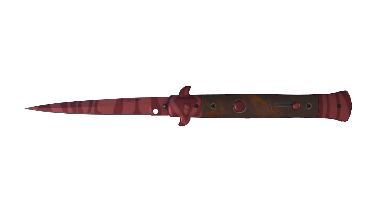 Stiletto Knife | Slaughter seed #37, front