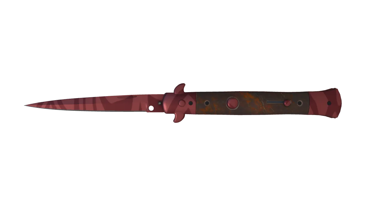 Stiletto Knife | Slaughter seed #386, front