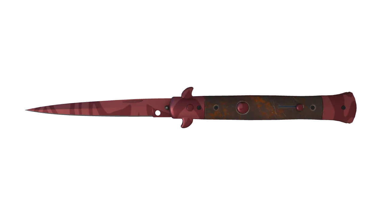 Stiletto Knife | Slaughter seed #402, front