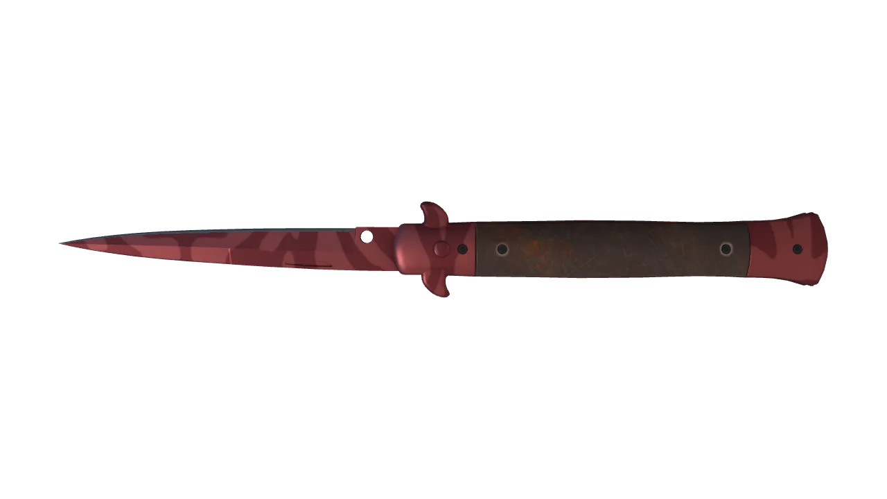 Stiletto Knife | Slaughter seed #498, back