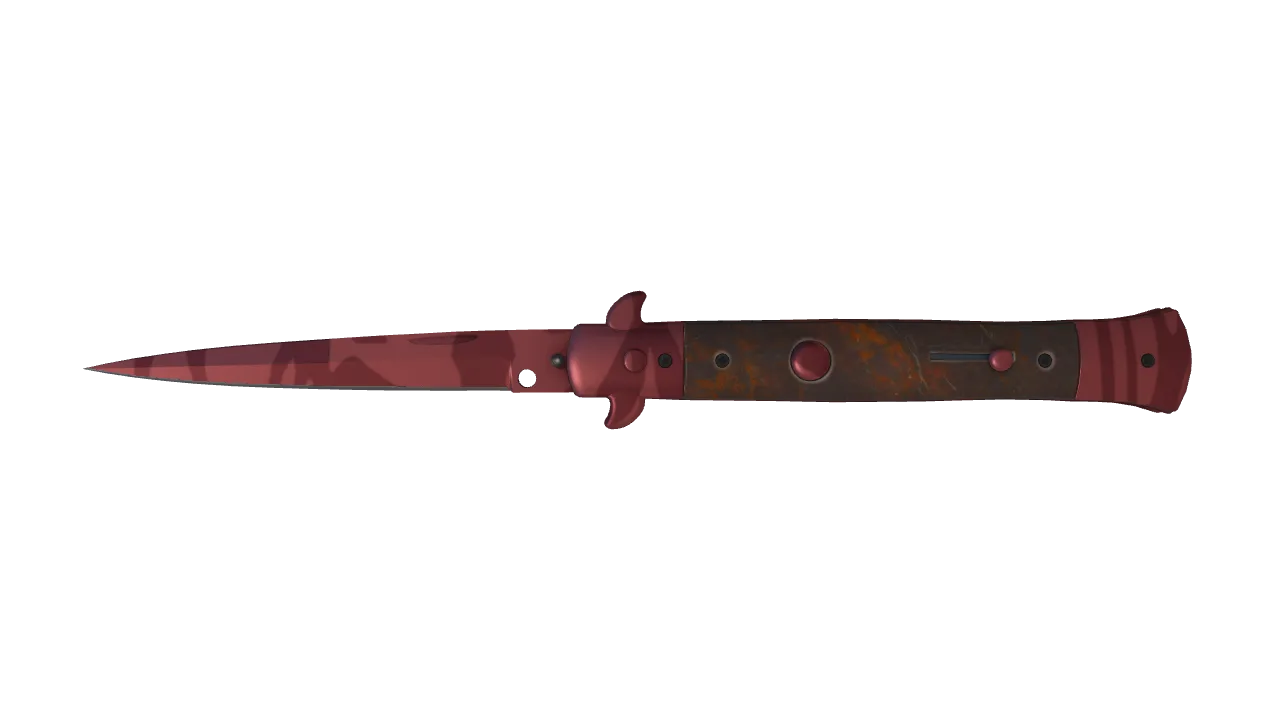 Stiletto Knife | Slaughter seed #592, front