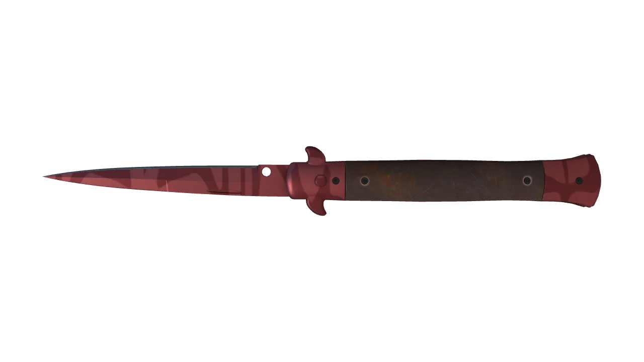 Stiletto Knife | Slaughter seed #652, back