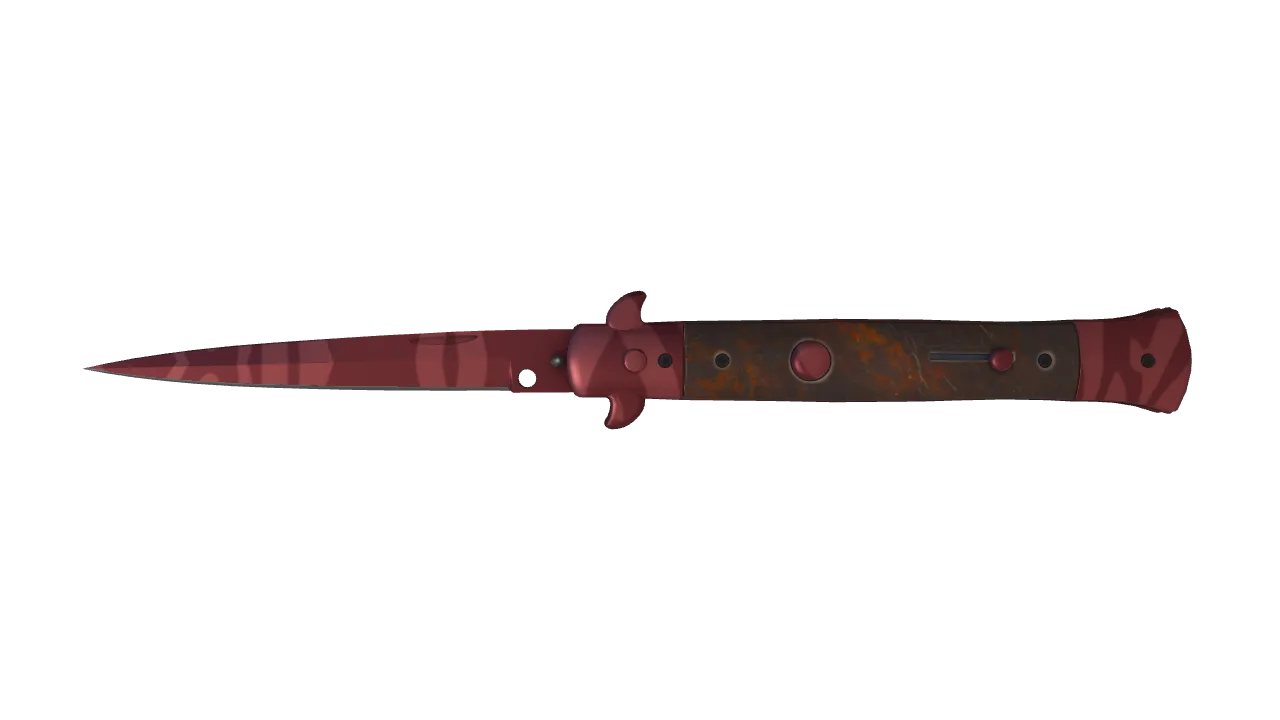Stiletto Knife | Slaughter seed #652, front