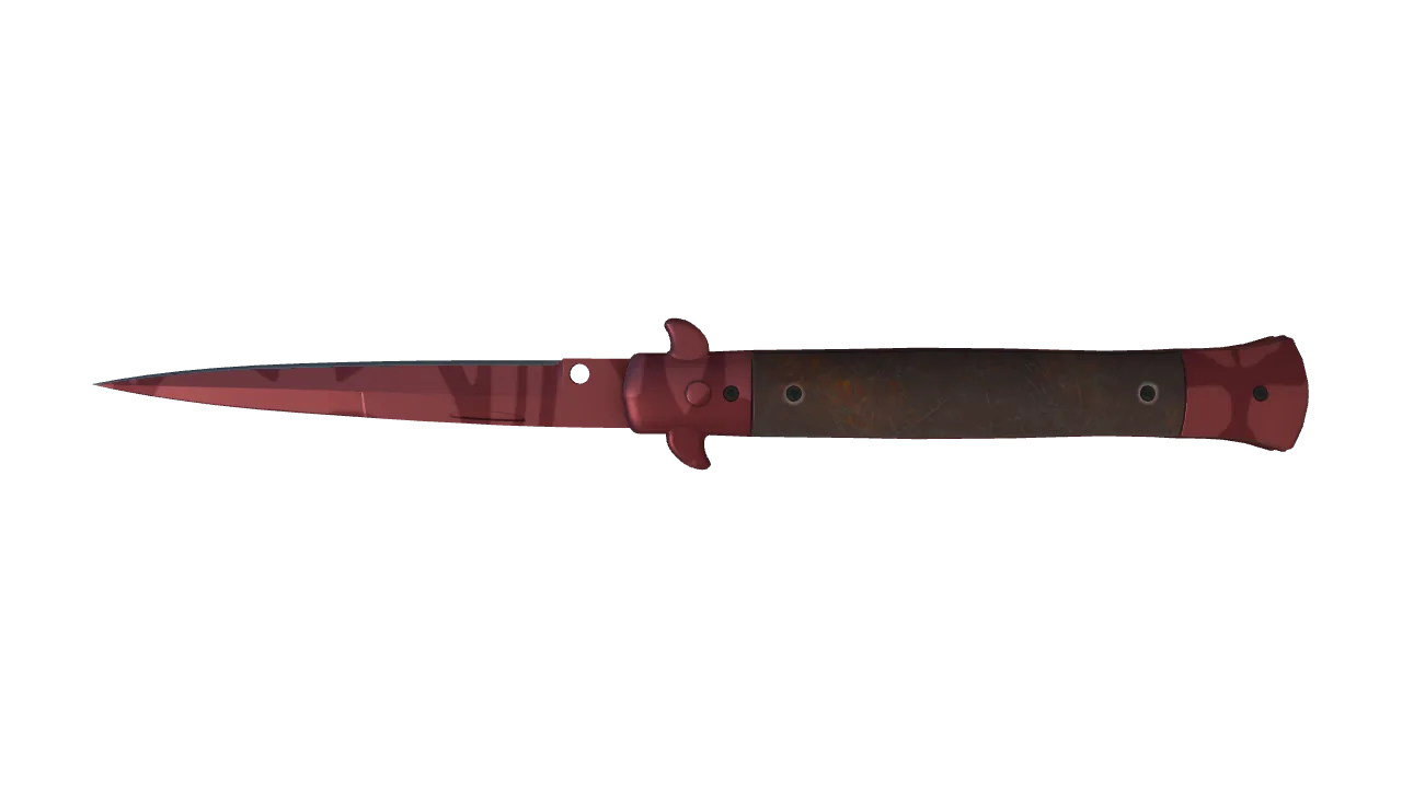 Stiletto Knife | Slaughter seed #666, back