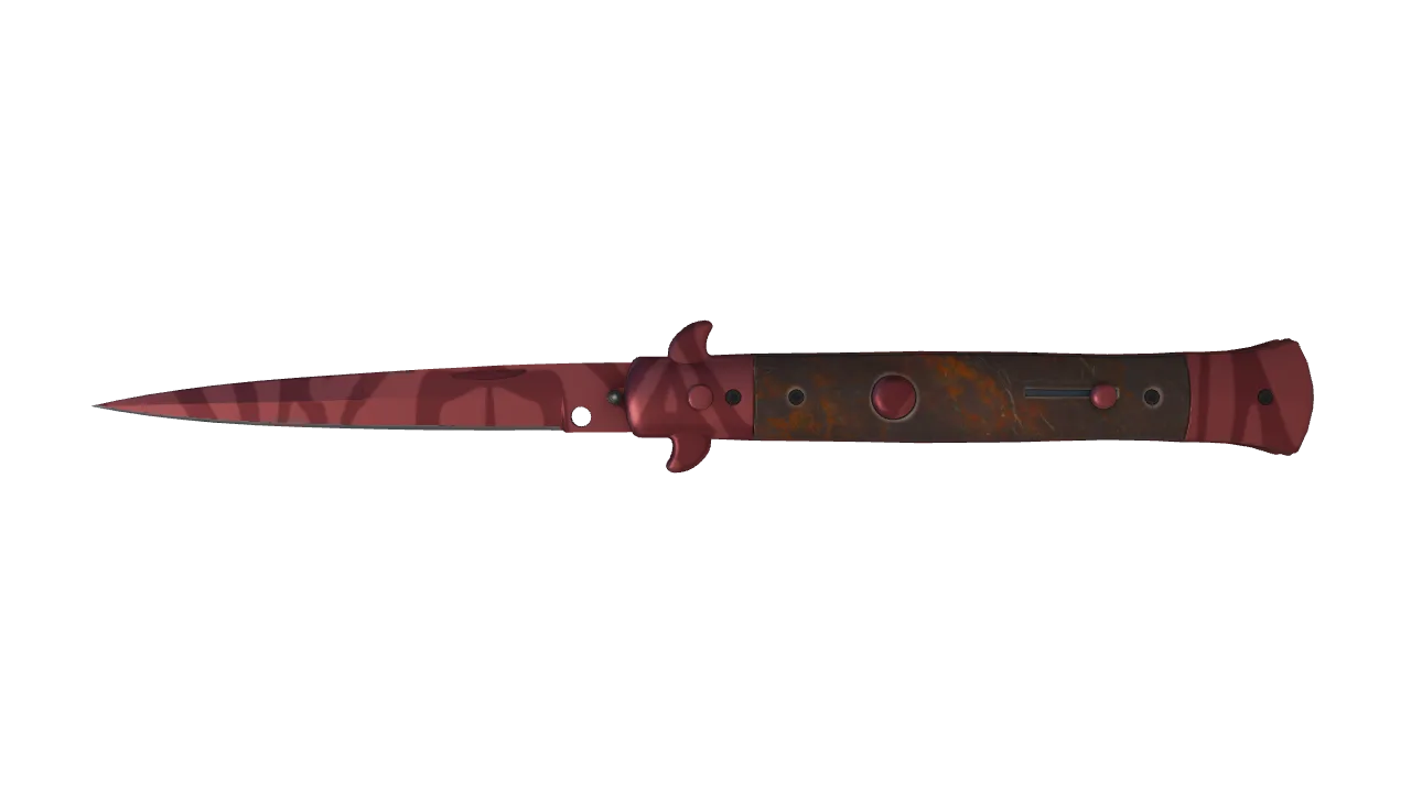 Stiletto Knife | Slaughter seed #727, front
