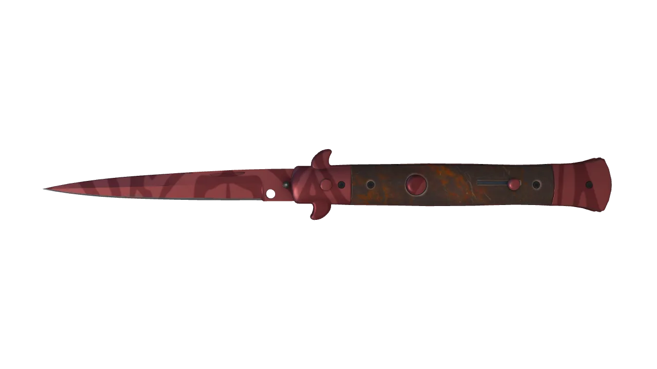 Stiletto Knife | Slaughter seed #842, front