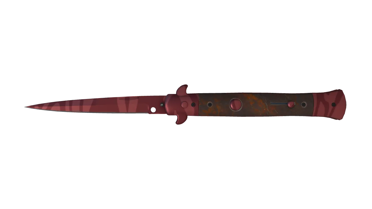 Stiletto Knife | Slaughter seed #846, front