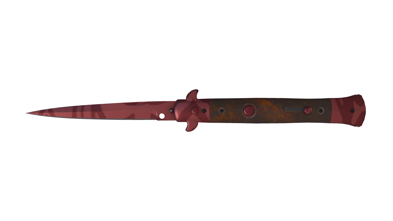 Stiletto Knife | Slaughter seed #881, front