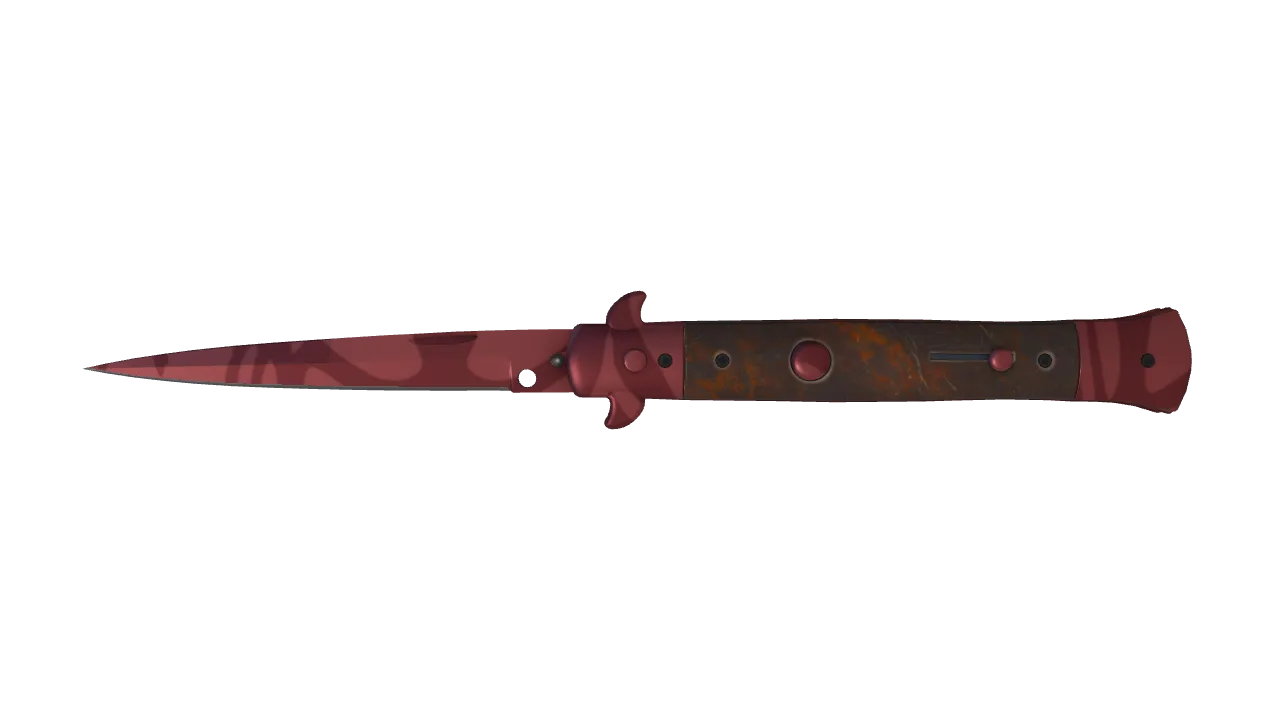 Stiletto Knife | Slaughter seed #9, front