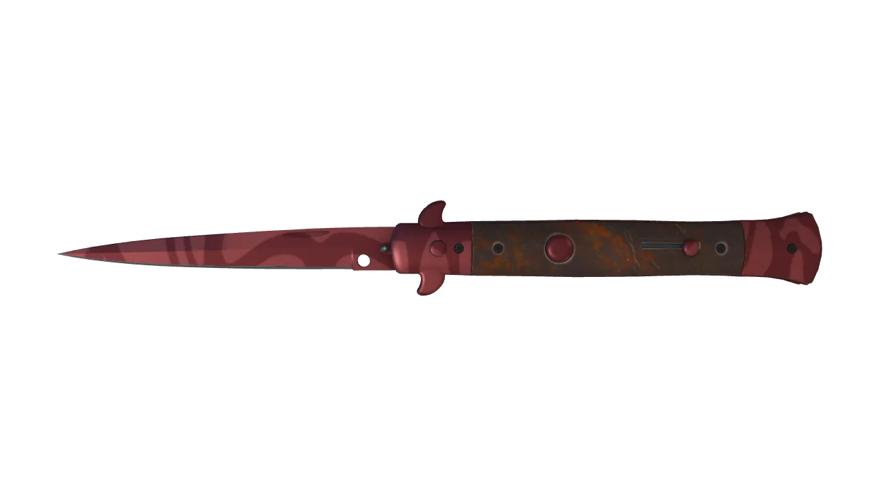 Stiletto Knife | Slaughter seed #90, front