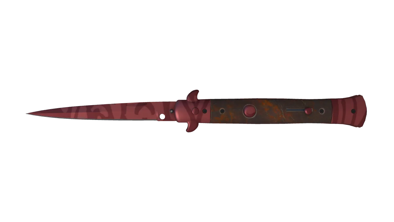 Stiletto Knife | Slaughter seed #996, front