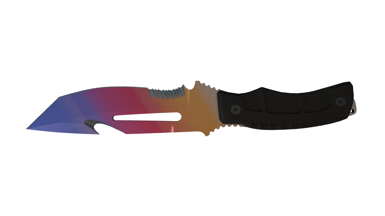 Survival Knife | Fade seed #34, back