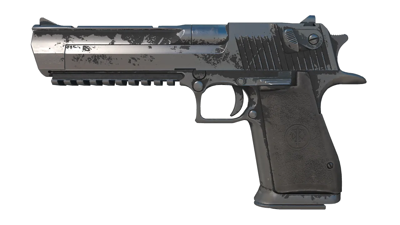 Souvenir Desert Eagle | Night (Battle-Scarred) — Dust II light, front