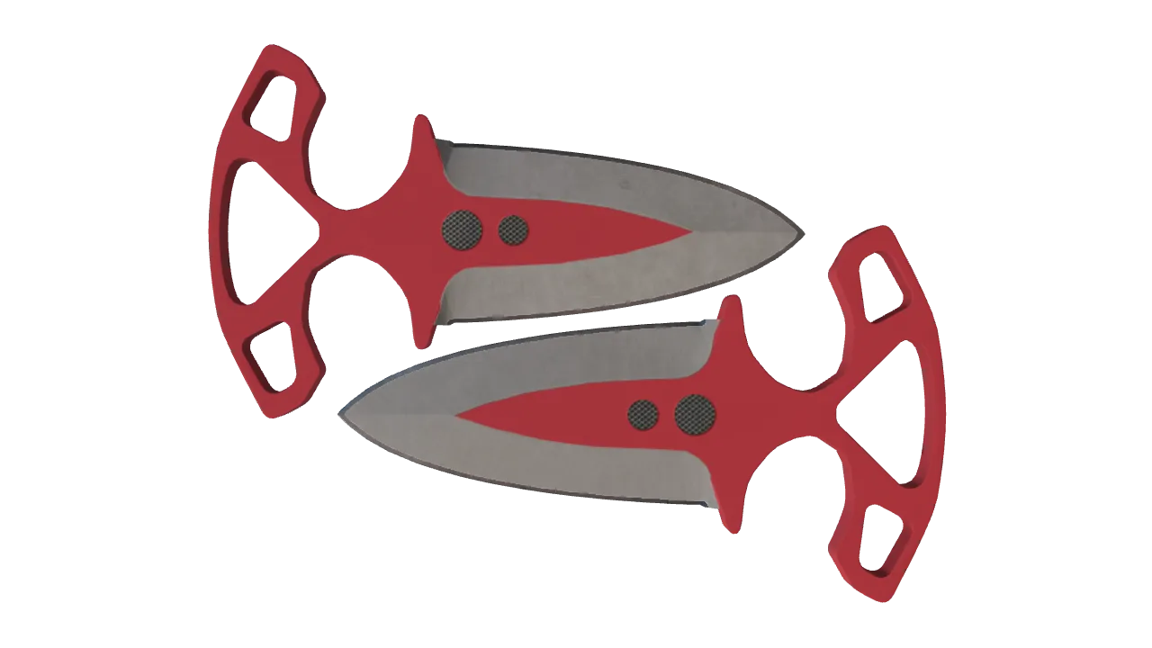 ★ Shadow Daggers | Autotronic (Factory New) — Dust II light, front