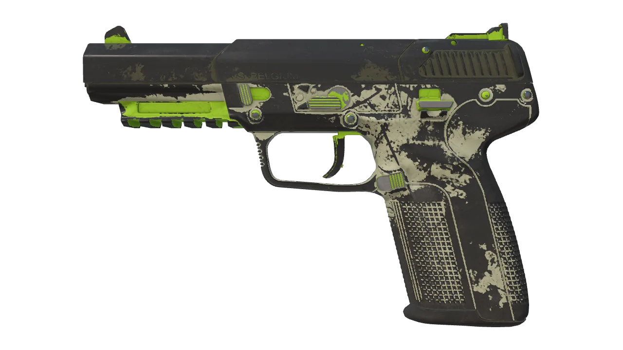 Five-SeveN | Hot Shot (Battle-Scarred) — Dust II light, front