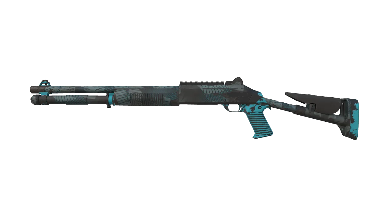 Souvenir XM1014 | Slipstream (Field-Tested) — Dust II light, front