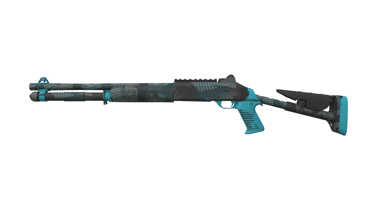 XM1014 | Slipstream (Minimal Wear) — Dust II light, front