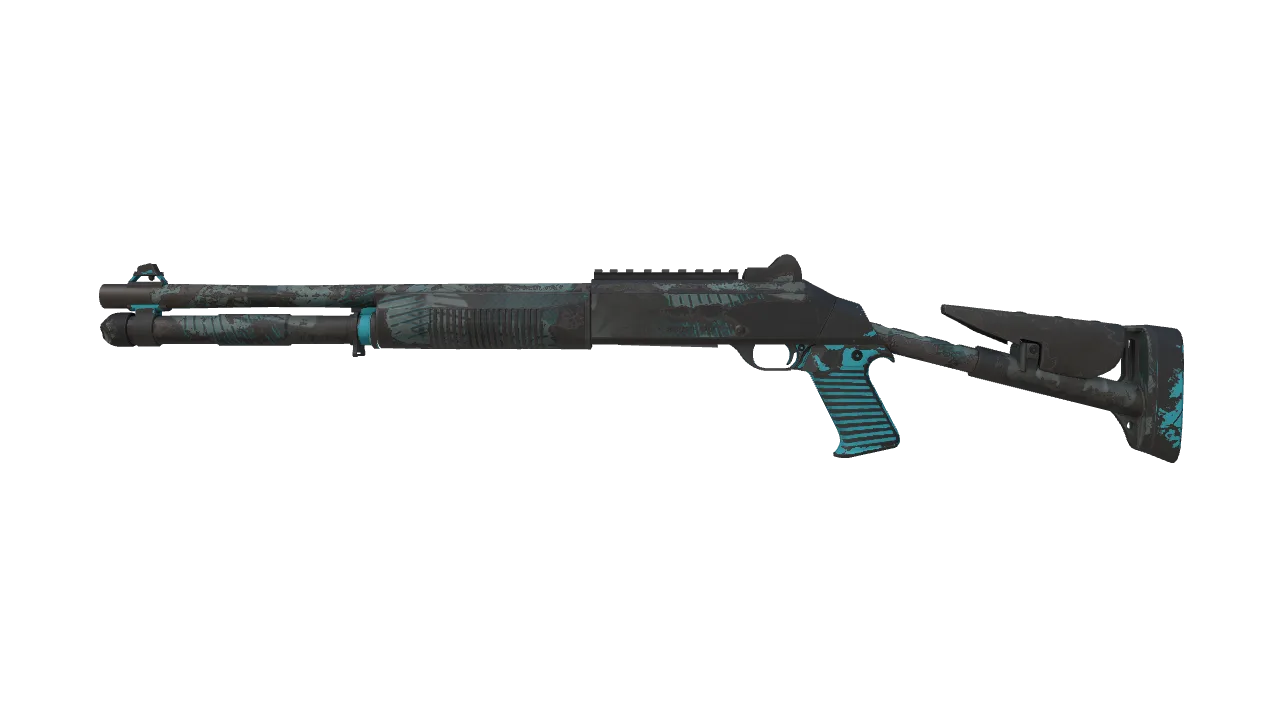 Souvenir XM1014 | Slipstream (Well-Worn) — Dust II light, front