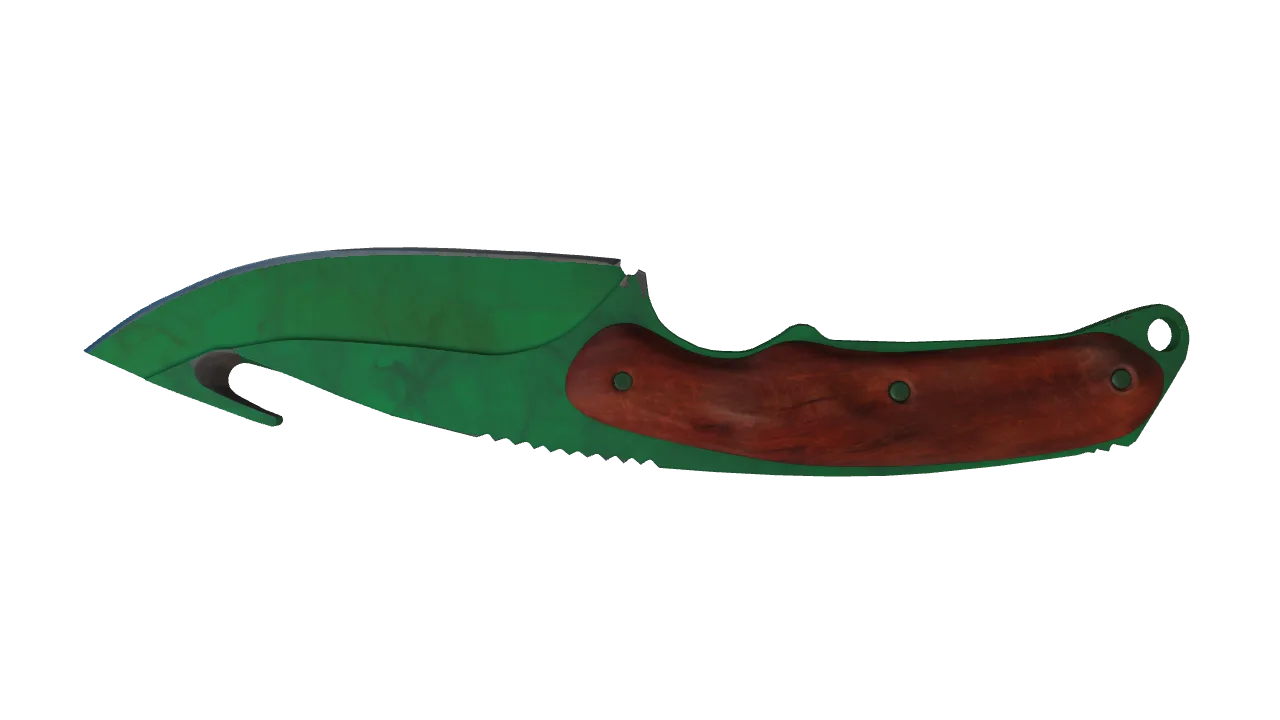 Gut Knife | Gamma Doppler (Emerald) seed #262, back
