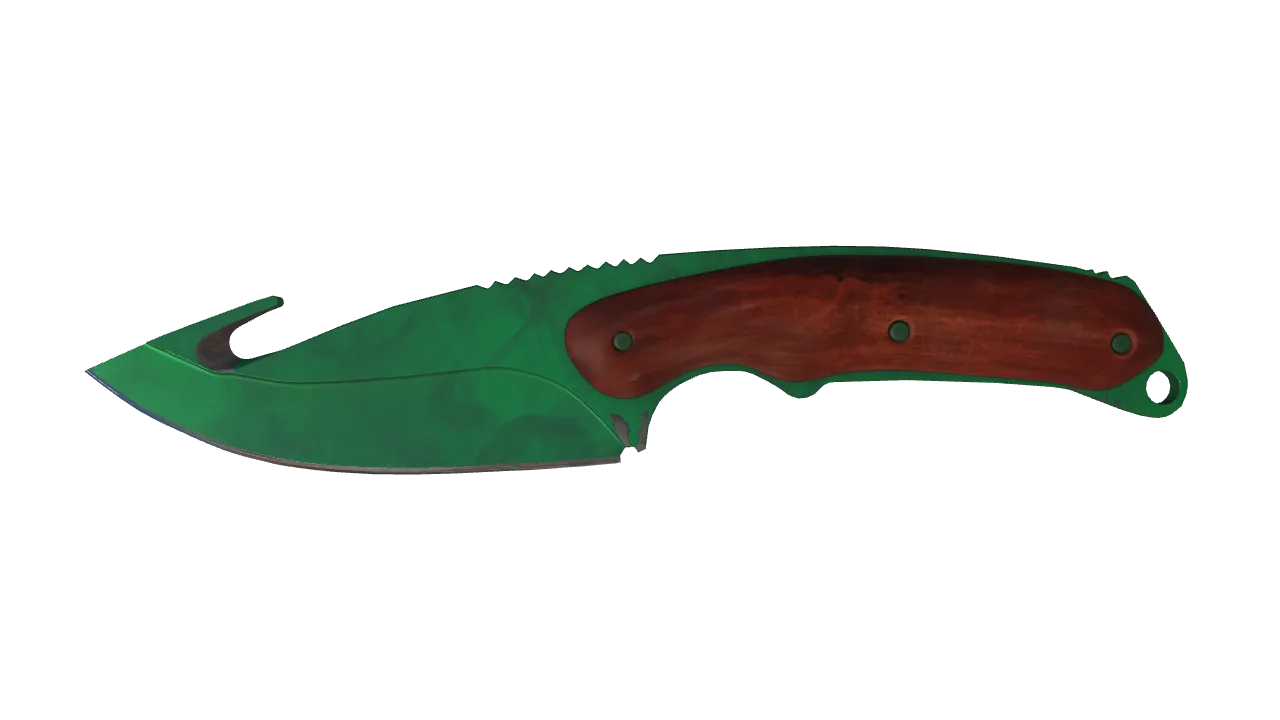 Gut Knife | Gamma Doppler (Emerald) seed #3, front