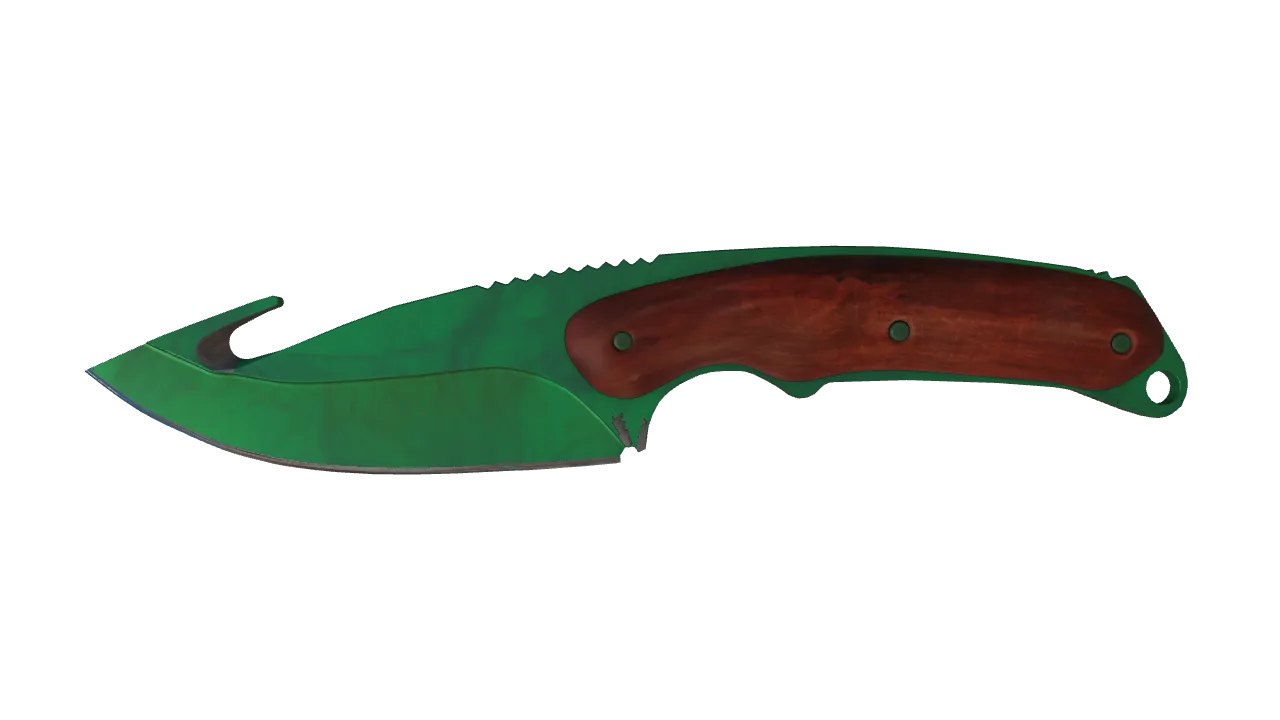 Gut Knife | Gamma Doppler (Emerald) seed #547, front