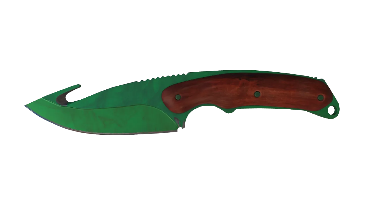 Gut Knife | Gamma Doppler (Emerald) seed #570, front