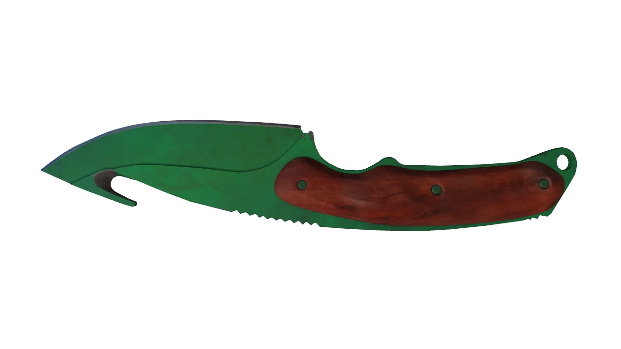 Gut Knife | Gamma Doppler (Emerald) seed #71, back