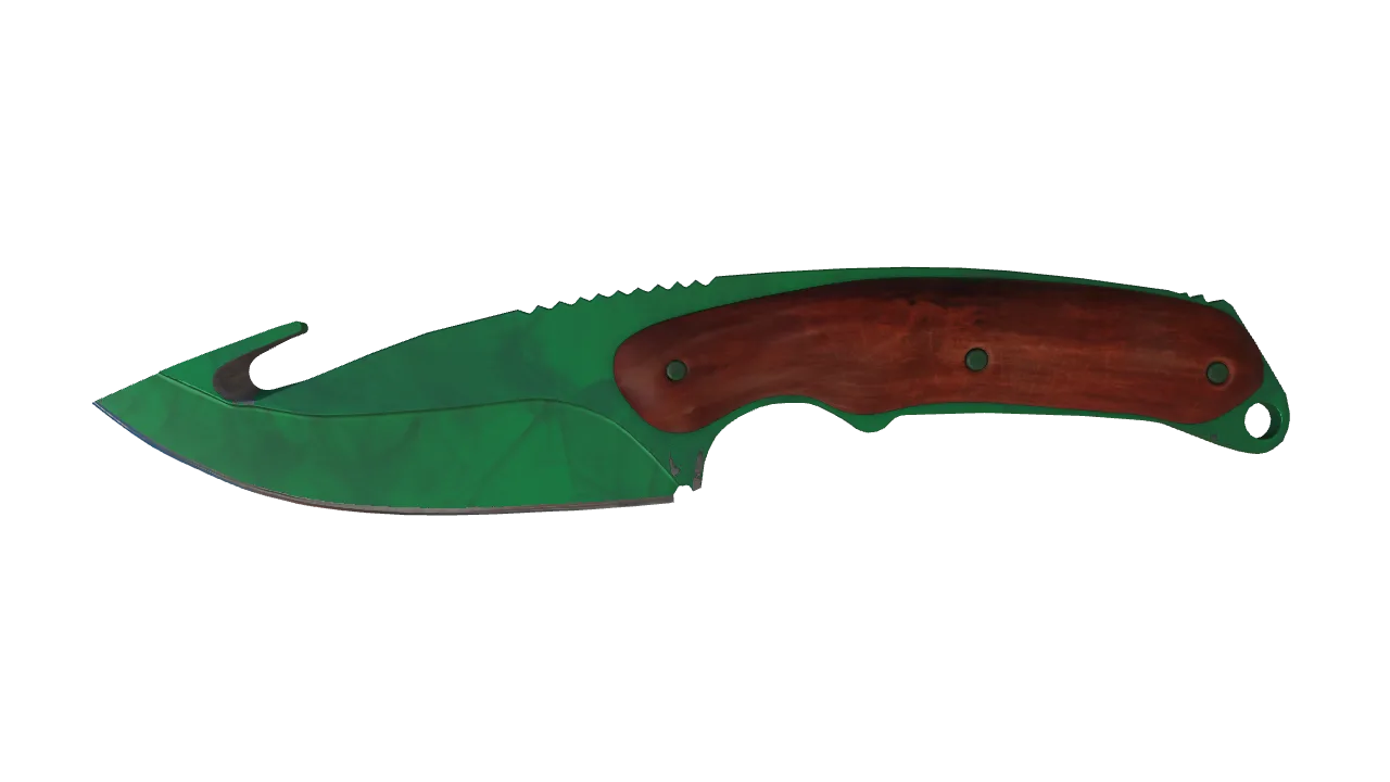 Gut Knife | Gamma Doppler (Emerald) seed #760, front