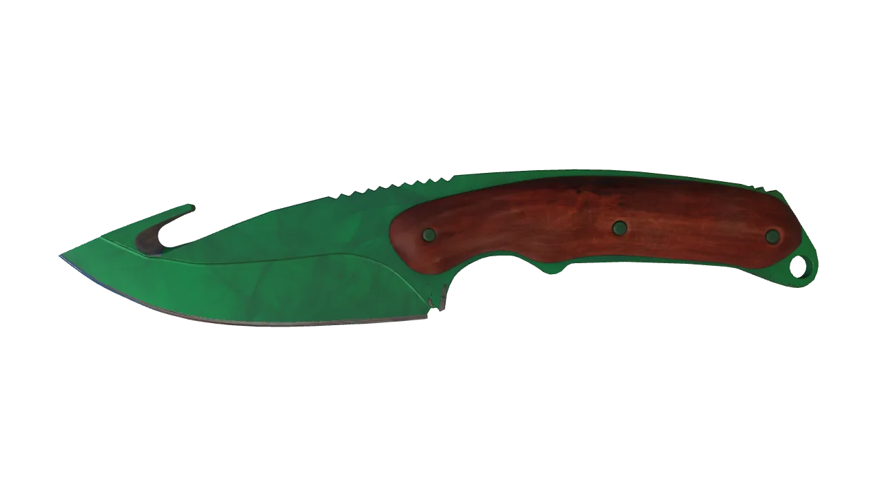 Gut Knife | Gamma Doppler (Emerald) seed #860, front