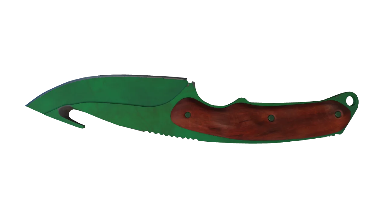 Gut Knife | Gamma Doppler (Emerald) seed #885, back