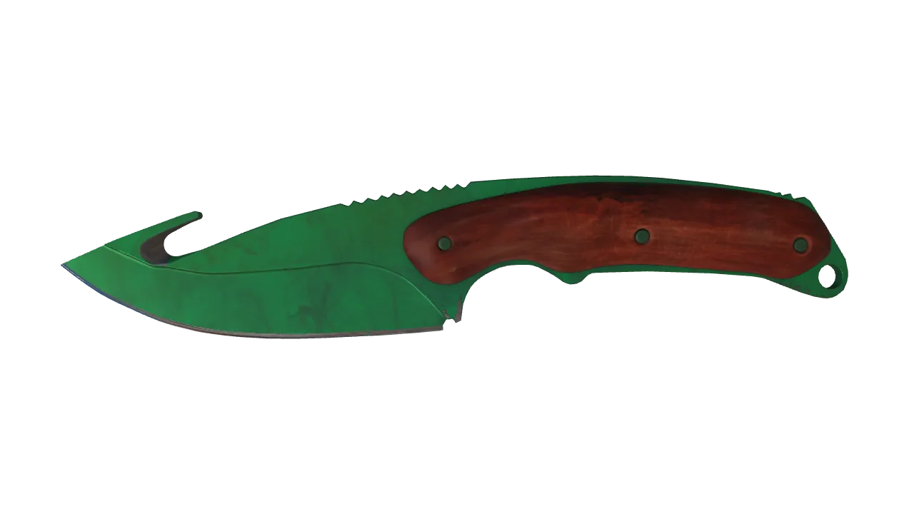 Gut Knife | Gamma Doppler (Emerald) seed #95, front