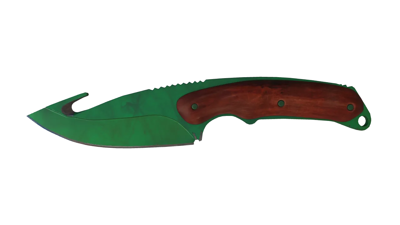 Gut Knife | Gamma Doppler (Emerald) seed #980, front