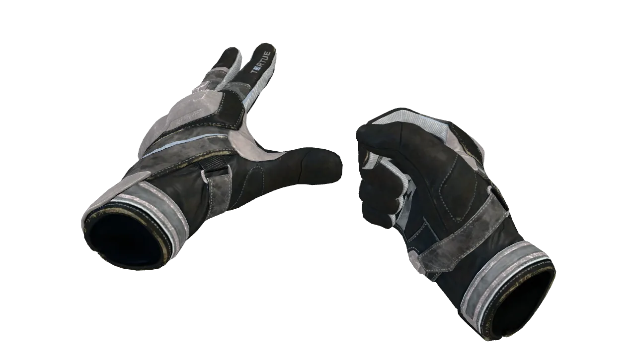 ★ Moto Gloves | Smoke Out (Field-Tested) — Dust II light, front