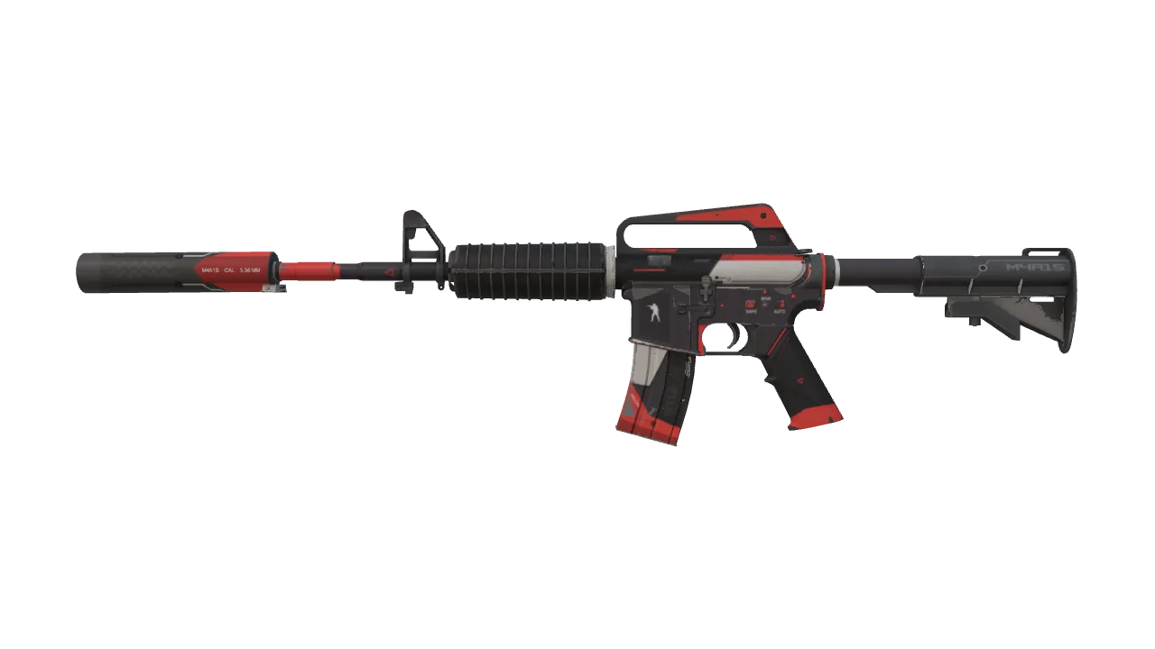 M4A1-S | Cyrex (Field-Tested) — Dust II light, front