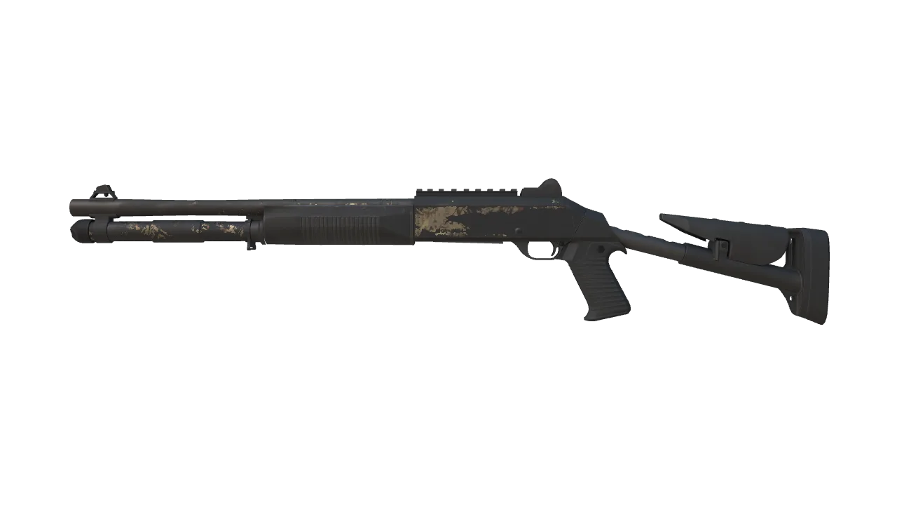 XM1014 | Charter (Battle-Scarred) — Dust II light, front