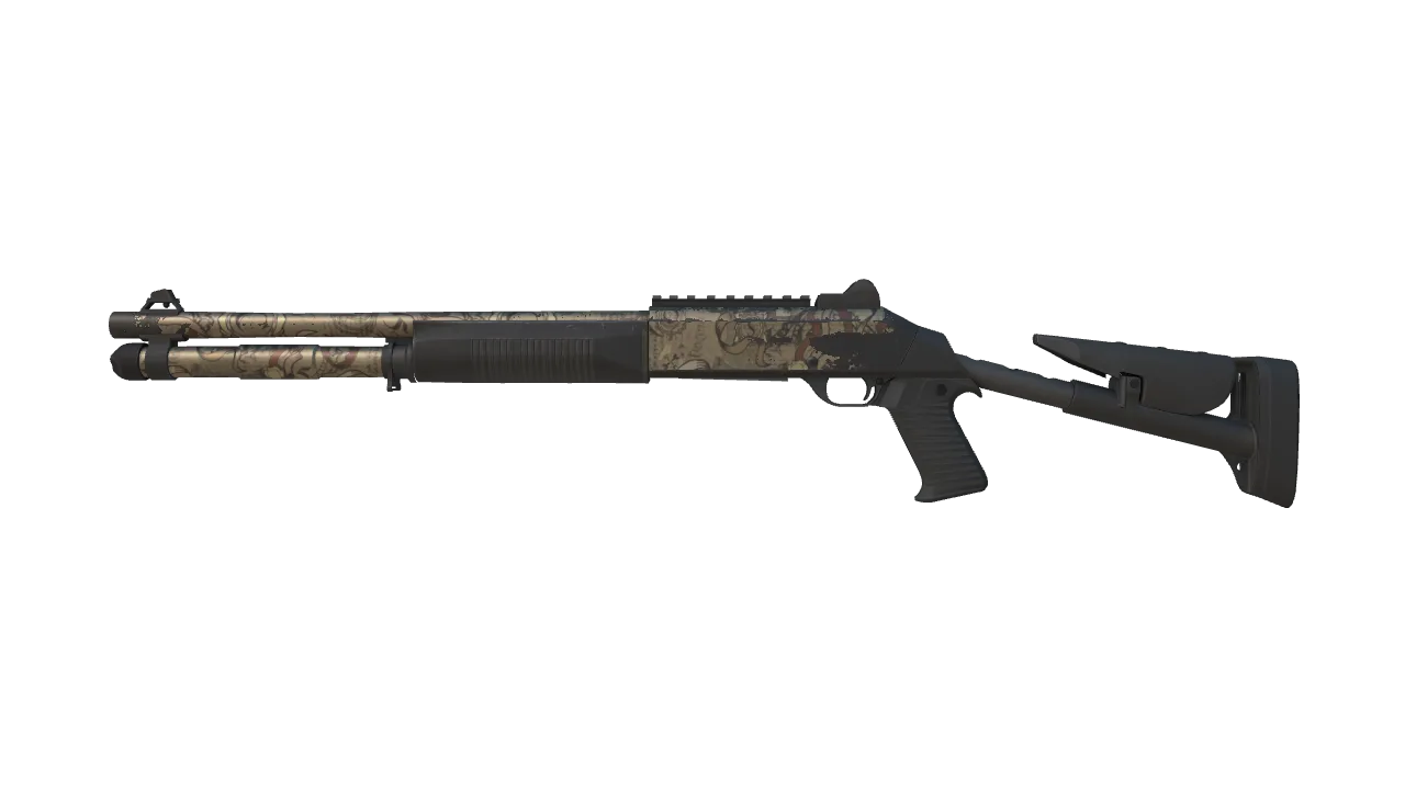 XM1014 | Charter (Field-Tested) — Dust II light, front