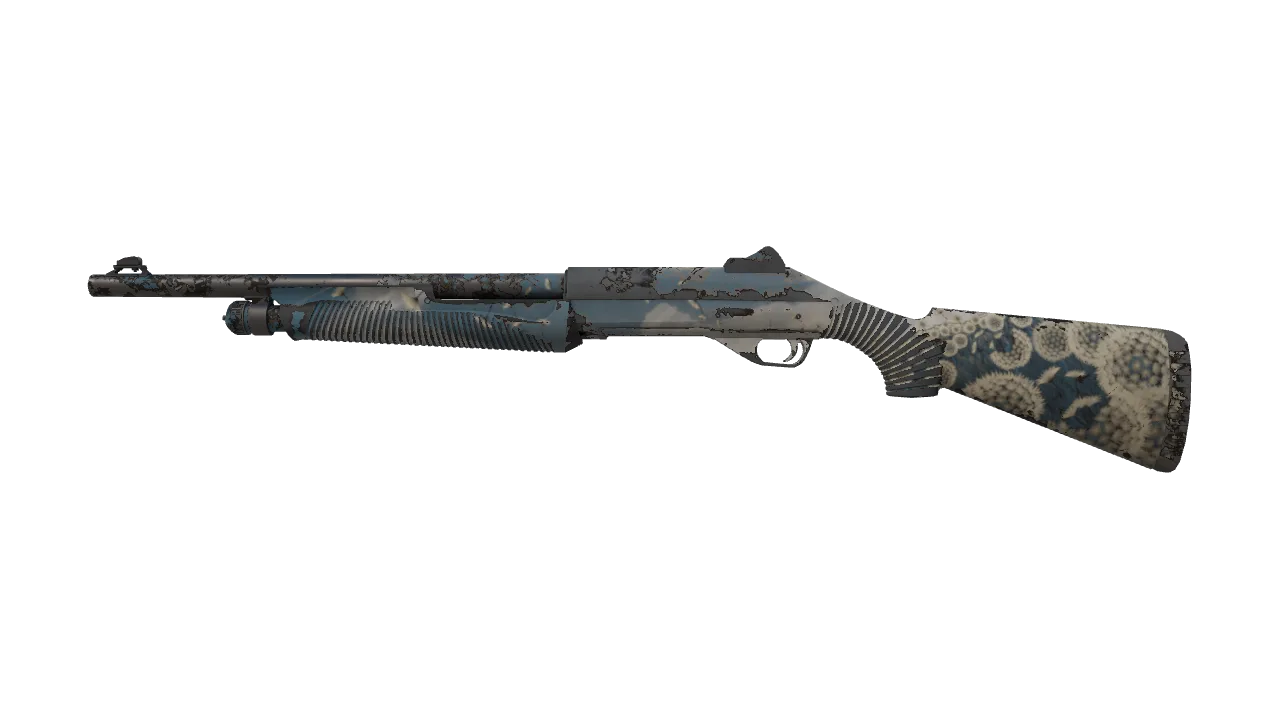 Nova | Windblown (Field-Tested) — Dust II light, front